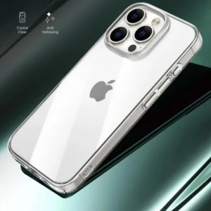 خرید قاب Delgado PC تمام شفاف iPhone 16 Pro Max مارک Green Lion