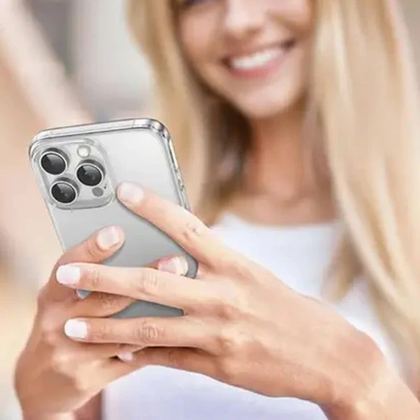 خرید قاب Delgado PC تمام شفاف iPhone 16 Pro Max مارک Green Lion