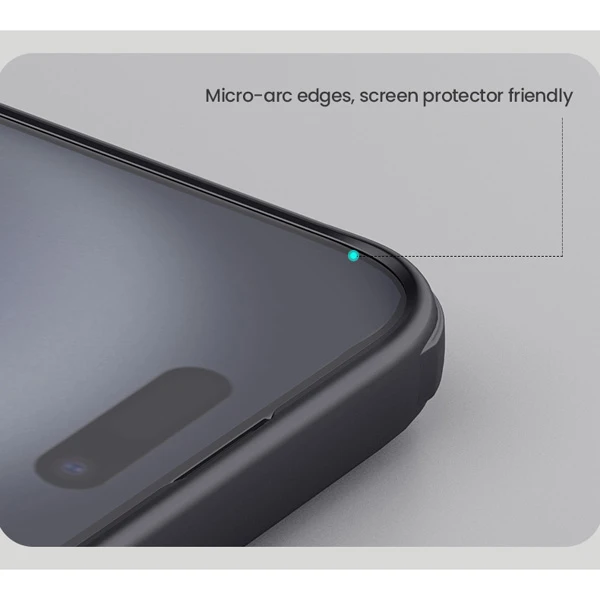 خرید قاب ضد ضربه حفره لوگو iPhone 16 مارک نیلکین مدل Super Frosted Shield Pro With LOGO cutout