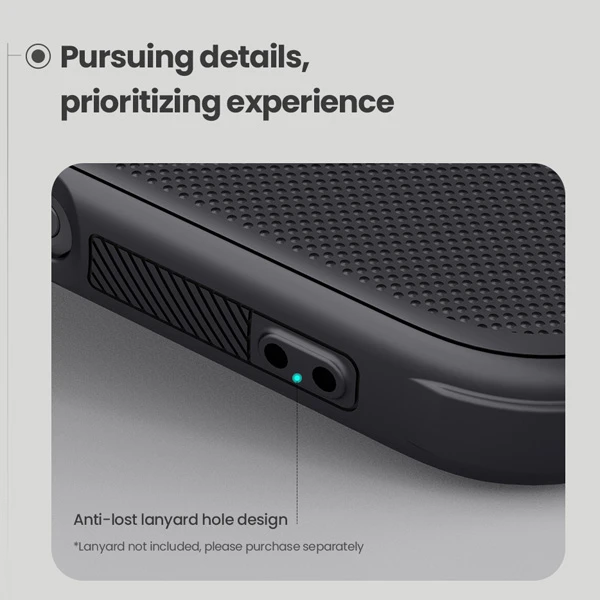 قاب ضد ضربه حفره لوگو iPhone 16 مارک نیلکین مدل Super Frosted Shield Pro With LOGO cutout