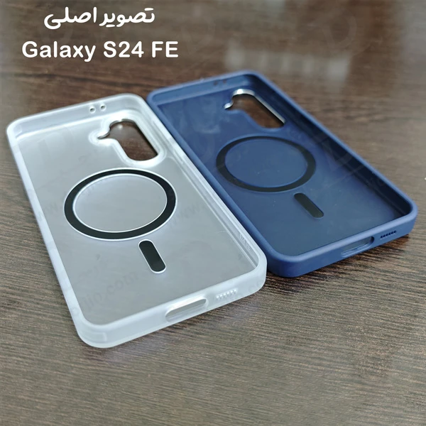 خرید پلکسی کاور پشت مات مگ سیف Samsung Galaxy S24 FE