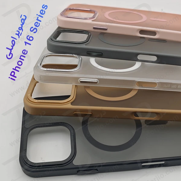 خرید پلکسی کاور پشت مات مگ سیف iPhone 16 Pro