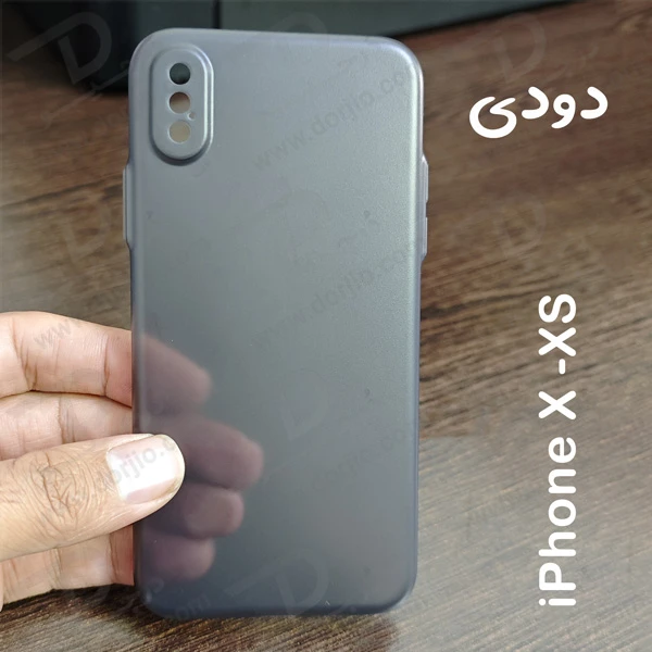 خرید کاور کریستالی مات iPhone XS سری Matte Slim Fit