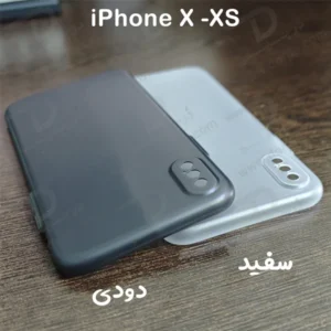 خرید کاور کریستالی مات iPhone XS سری Matte Slim Fit