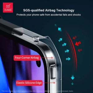 خرید کریستال شیلد شفاف Google Pixel 9 Pro Fold مارک XUNDD سری Beatle