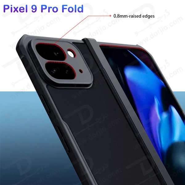 خرید کریستال شیلد شفاف Google Pixel 9 Pro Fold مارک XUNDD سری Beatle