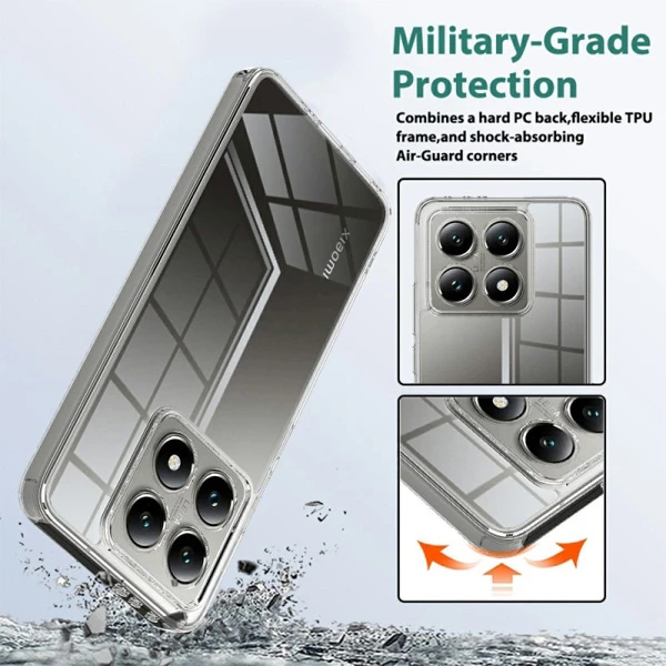 خرید کریستال کاور تمام شفاف Xiaomi 14T