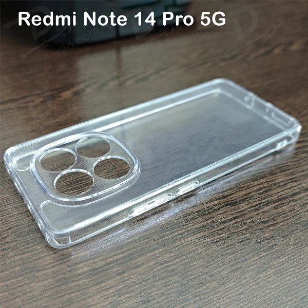 خرید کریستال کاور تمام شفاف Xiaomi Redmi Note 14 Pro