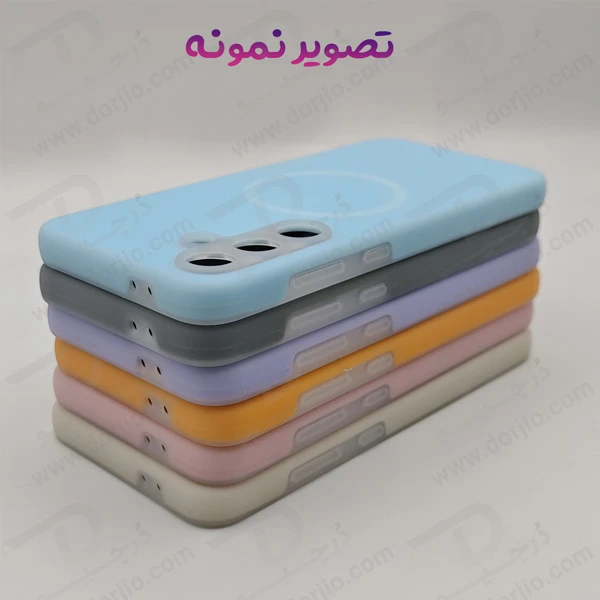 خرید گارد سیلیکون دو لایه اورجینال Samsung Galaxy A55