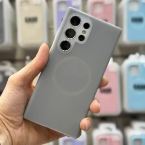 خرید گارد سیلیکون دو لایه مگ سیف اورجینال Samsung Galaxy S23 Ultra