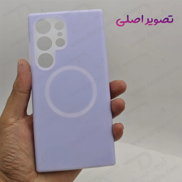 خرید گارد سیلیکون دو لایه مگ سیف اورجینال Samsung Galaxy S24 Ultra