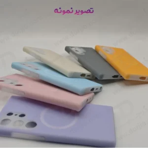 خرید گارد سیلیکون دو لایه مگ سیف اورجینال Samsung Galaxy S24 Ultra