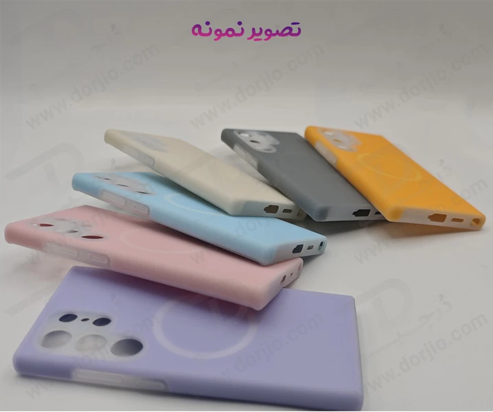 خرید گارد سیلیکون دو لایه مگ سیف اورجینال Samsung Galaxy S24 Ultra