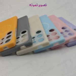 خرید گارد سیلیکون دو لایه مگ سیف اورجینال Samsung Galaxy S24 Ultra