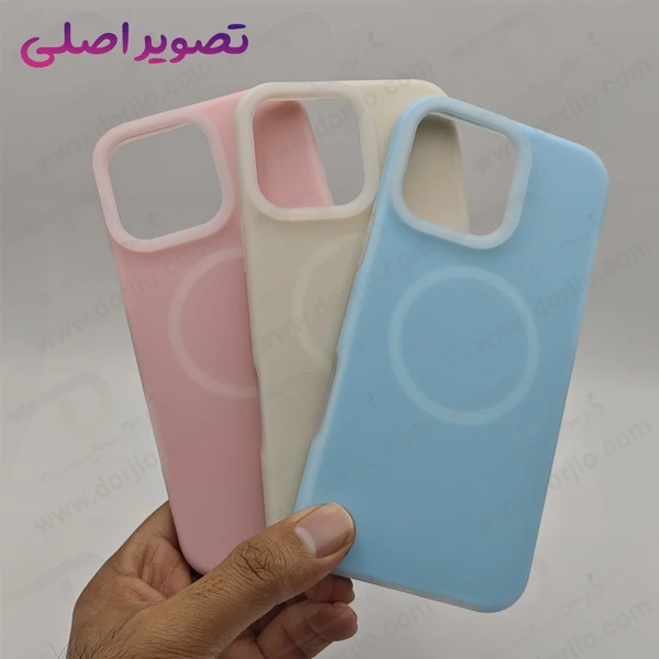 خرید گارد سیلیکونی دو لایه مگ سیف اورجینال iPhone 16 Pro