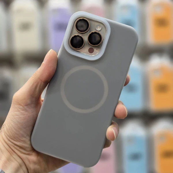 خرید گارد سیلیکونی دو لایه مگ سیف اورجینال iPhone 16 Pro