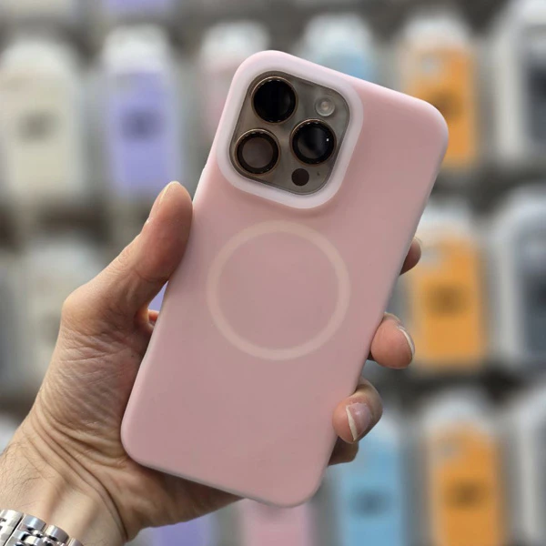 خرید گارد سیلیکونی دو لایه مگ سیف اورجینال iPhone 16 Pro