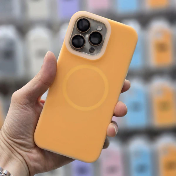 خرید گارد سیلیکونی دو لایه مگ سیف اورجینال iPhone 16 Pro