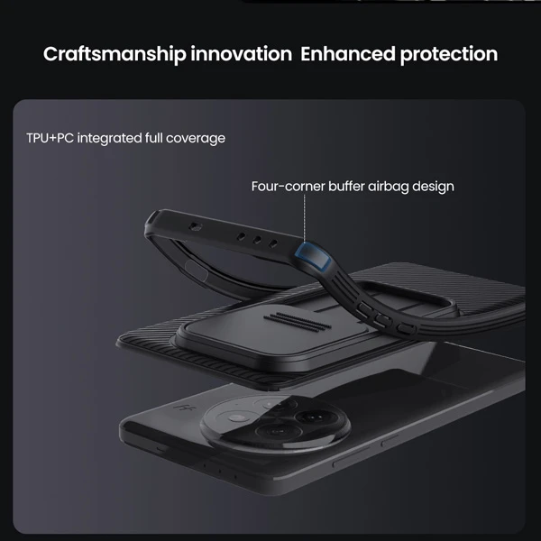 خرید گارد ضد ضربه OnePlus 13 مارک نیلکین مدل Camshield Pro خرید گارد ضد ضربه OnePlus 13 مارک نیلکین مدل Camshield Pro