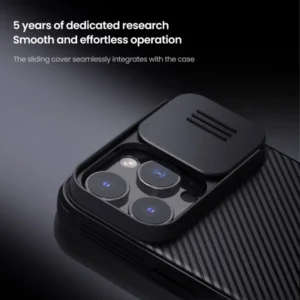 خرید گارد ضد ضربه مگ سیف iPhone 16 Pro مارک نیلکین مدل Camshield Pro Magnetic