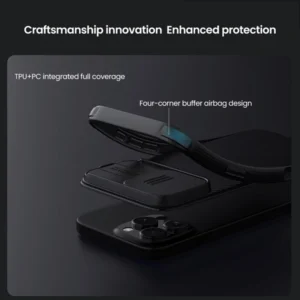 خرید گارد ضد ضربه مگ سیف iPhone 16 Pro مارک نیلکین مدل Camshield Pro Magnetic