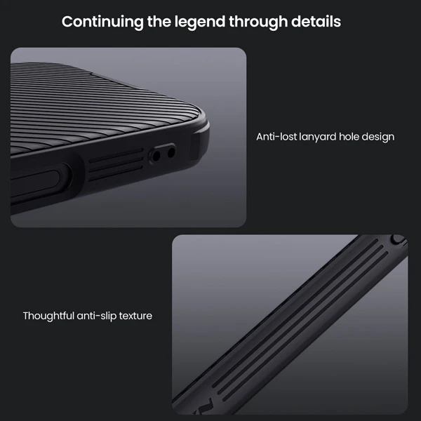خرید گارد ضد ضربه مگ سیف iPhone 16 مارک نیلکین مدل Camshield Pro Magnetic
