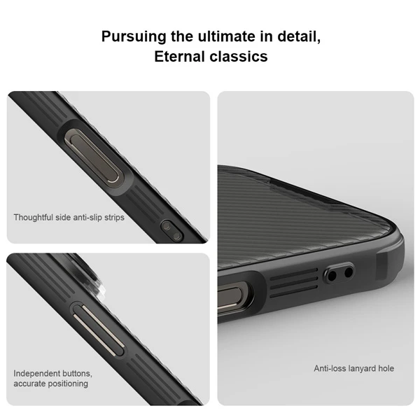 خرید گارد مگ سیف نیمه شفاف کمرا استند iPhone 16 Pro مارک نیلکین مدل Camshield Prop Clear خرید گارد مگ سیف نیمه شفاف کمرا استند iPhone 16 Pro مارک نیلکین مدل Camshield Prop Clear