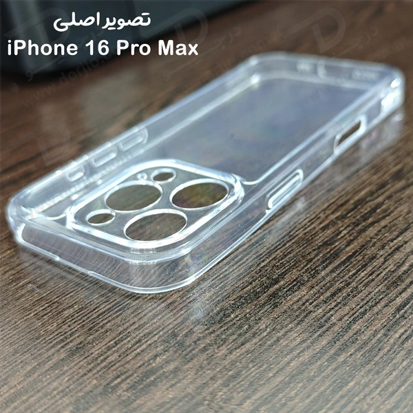 گارد ژله ای شفاف iPhone 16 Pro Max