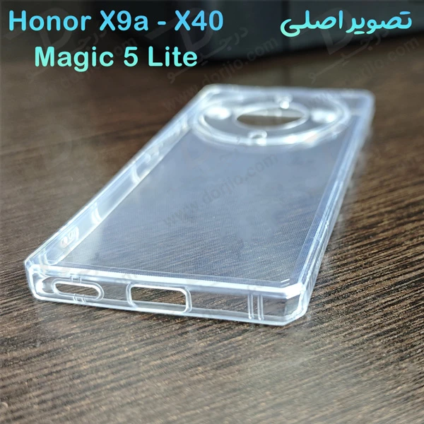 خرید گارد ژله ای شفاف کپسولی Honor X40 خرید گارد ژله ای شفاف کپسولی Honor X40