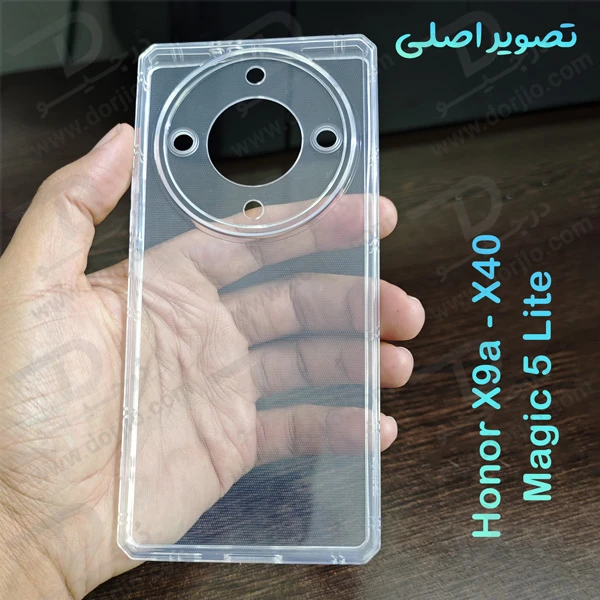 خرید گارد ژله ای شفاف کپسولی Honor X40 خرید گارد ژله ای شفاف کپسولی Honor X40