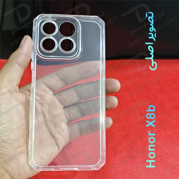 خرید گارد ژله ای شفاف کپسولی Honor X8B خرید گارد ژله ای شفاف کپسولی Honor X8B
