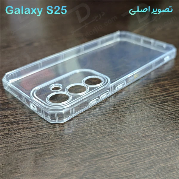 خرید گارد ژله ای شفاف کپسولی Samsung Galaxy S25 خرید گارد ژله ای شفاف کپسولی Samsung Galaxy S25