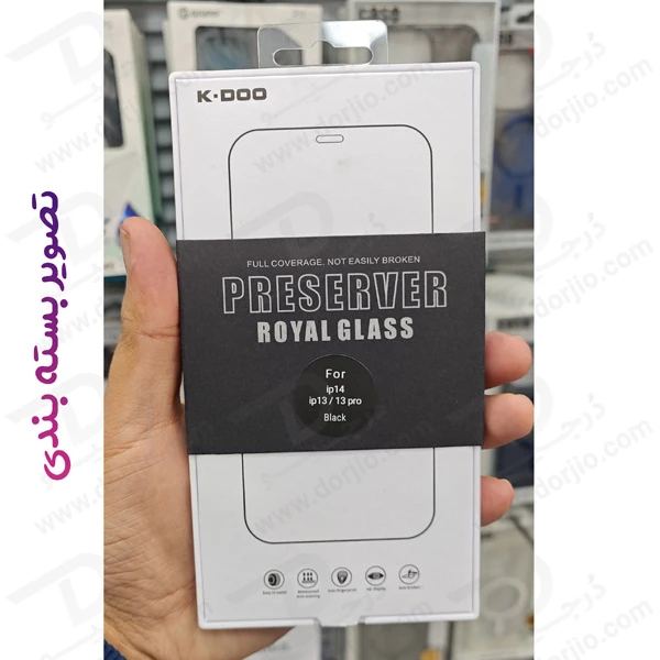 خرید گلس تمام صفحه با ابزار نصب iPhone 13 مارک K-DOO خرید گلس تمام صفحه با ابزار نصب iPhone 13 مارک K-DOO