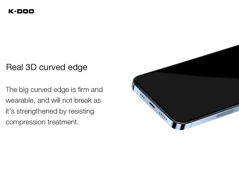 خرید گلس تمام صفحه با ابزار نصب iPhone 13 مارک K-DOO خرید گلس تمام صفحه با ابزار نصب iPhone 13 مارک K-DOO