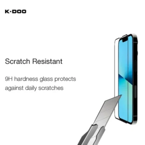 خرید گلس تمام صفحه با ابزار نصب iPhone 14 Plus مارک K-DOO