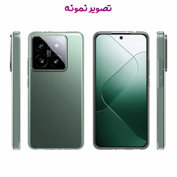 خرید قاب ژله ای شفاف Xiaomi 14T خرید قاب ژله ای شفاف Xiaomi 14T