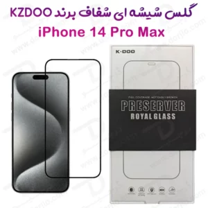 گلس تمام صفحه iPhone 14 Pro Max مارک K-DOO