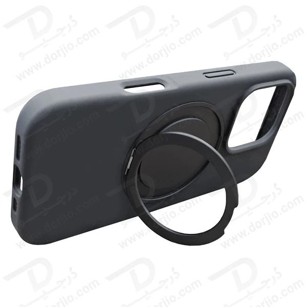 خرید قاب سیلیکونی رینگ استند مگ سیف iPhone 16 Pro مارک XUNDD سری Reno Magnetic Holder