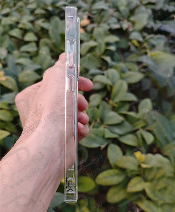 خرید قاب شفاف تمام کریستالی Samsung Galaxy S25 Ultra مارک LEXOM