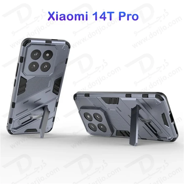 خرید قاب ضد ضربه استند دار Xiaomi 14T Pro مارک LEXOM