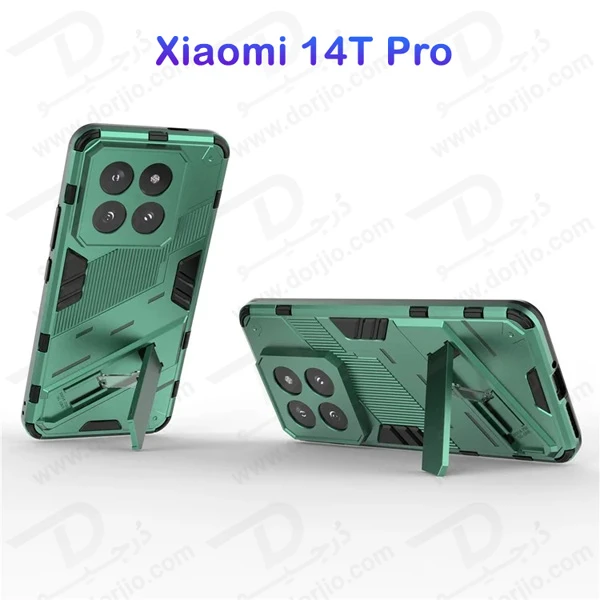 خرید قاب ضد ضربه استند دار Xiaomi 14T Pro مارک LEXOM