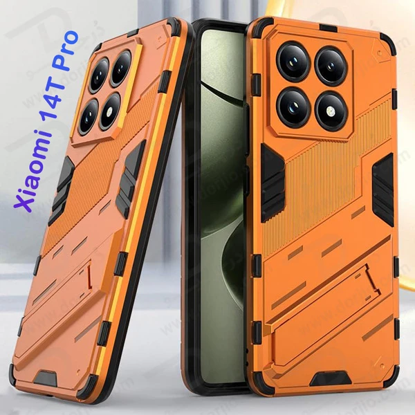 خرید قاب ضد ضربه استند دار Xiaomi 14T Pro مارک LEXOM