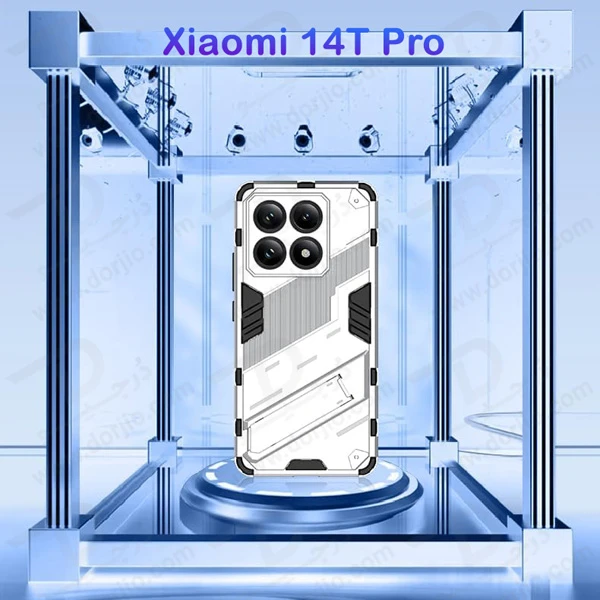 خرید قاب ضد ضربه استند دار Xiaomi 14T Pro مارک LEXOM