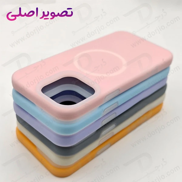 خرید گارد سیلیکونی دو لایه مگ سیف اورجینال iPhone 14 Pro