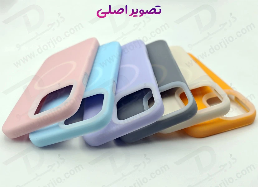 خرید گارد سیلیکونی دو لایه مگ سیف اورجینال iPhone 14 Pro