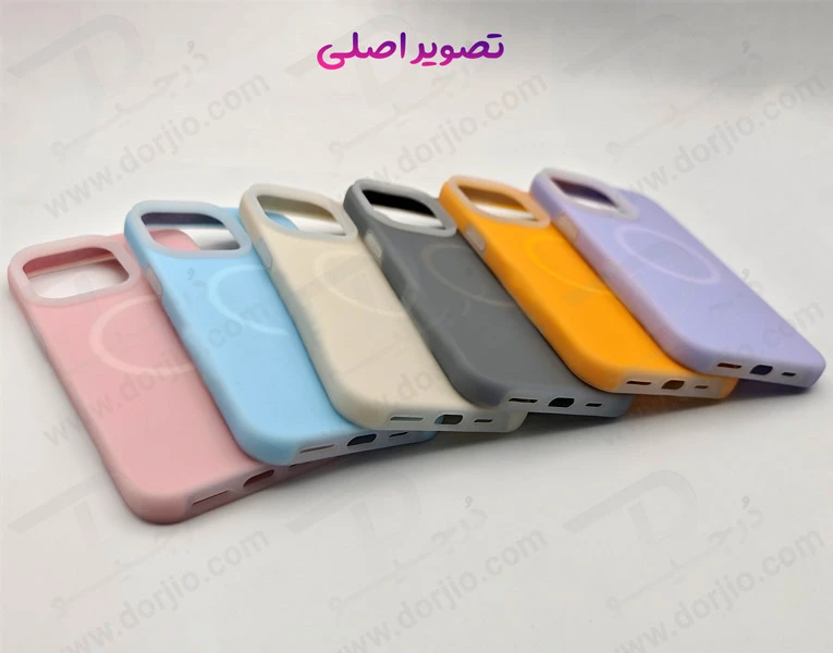 خرید گارد سیلیکونی دو لایه مگ سیف اورجینال iPhone 14 Pro