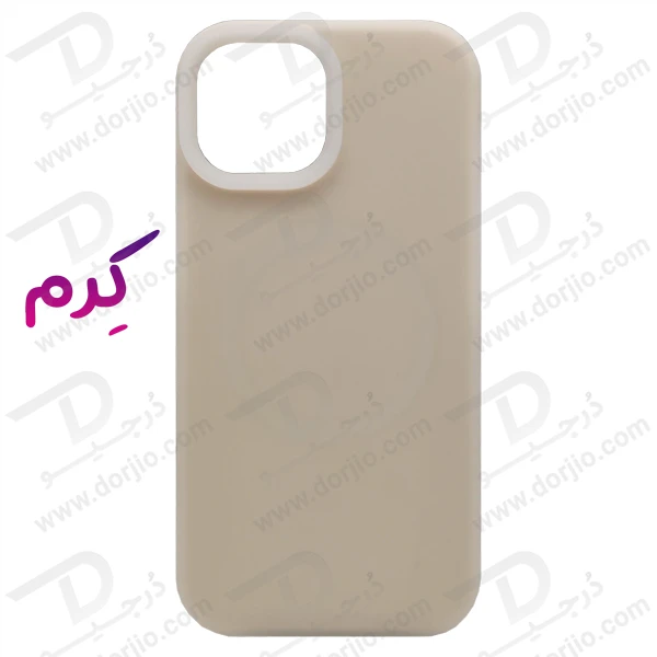 خرید گارد سیلیکونی دو لایه مگ سیف اورجینال iPhone 15