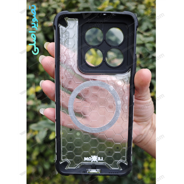 خرید گارد ضد ضربه هیبریدی مگ سیف Xiaomi 14T Pro مارک LEXOM