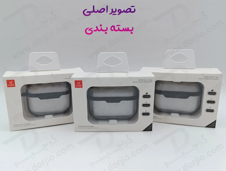 خرید قاب کریستالی شفاف AirPods 4 برند Xundd سری Beatle