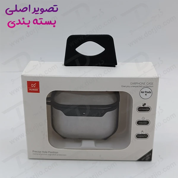 خرید قاب کریستالی شفاف AirPods 4 برند Xundd سری Beatle